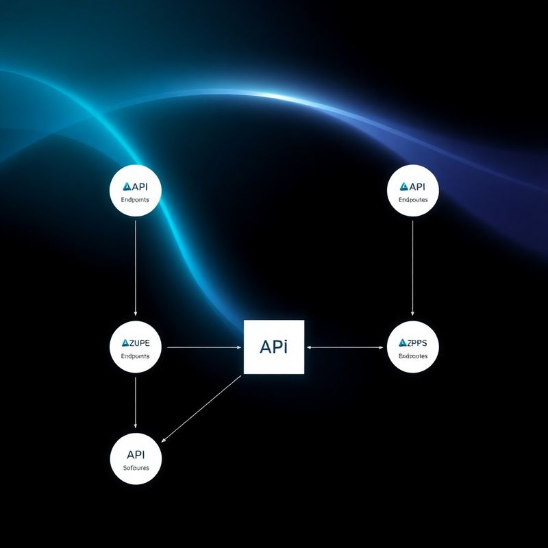 Abstrakte Darstellung der Studyhandbook API-Endpunkte